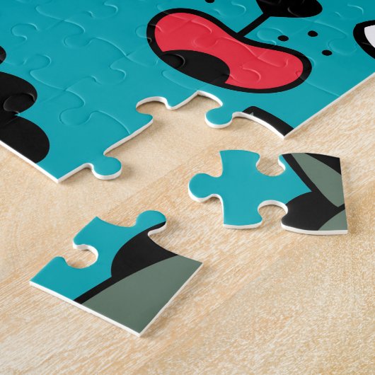 De menigte katten legpuzzel (Zijkant)