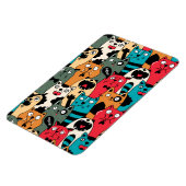 De menigte katten magneet (Linkerzijde)