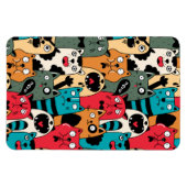 De menigte katten magneet (Horizontaal)