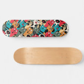 De menigte katten persoonlijk skateboard (Horizontaal)