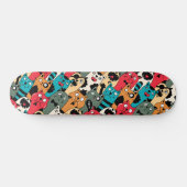 De menigte katten persoonlijk skateboard (Horizontaal)