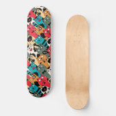 De menigte katten persoonlijk skateboard (Voorkant)