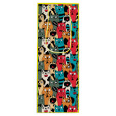 De menigte katten wijn cadeautas (Voorkant)