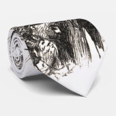 De menigte nam de woede-on in beslag stropdas (Opgerold)