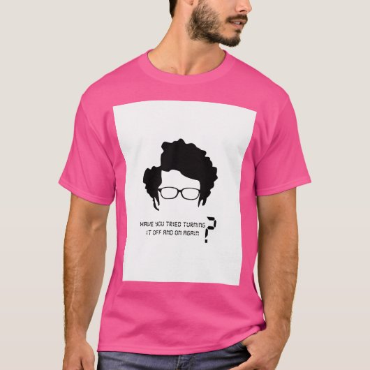De menigte sprak zijn beroemdste zin uit t-shirt (Voorkant)