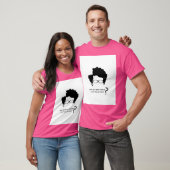 De menigte sprak zijn beroemdste zin uit t-shirt (Unisex)