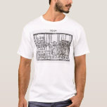 De Menorah verlichten T-shirt<br><div class="desc">De joodse school lichtt de Menorah (houtsnipper) in een privé Collectie.</div>