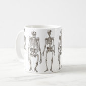 De mens en Ape Skeletten Primate Ontbrekende Mok v (Voorkant links)