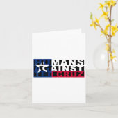 De mens tegen Ted Cruz Kaart (Gele Bloem)