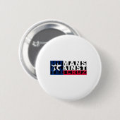 De mens tegen Ted Cruz Ronde Button 5,7 Cm (Voorkant /achterkant)