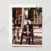 De menselijke aap briefkaart (Voorkant / Achterkant)