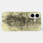 De menselijke anatomie van Leonardo da Vinci, Vrou Case-Mate iPhone Case (Achterkant (horizontaal))