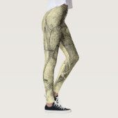 De menselijke anatomie van Leonardo da Vinci, Vrou Leggings (Rechts)
