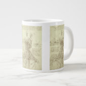 De menselijke anatomie van Leonardo da Vinci: werv Grote Koffiekop (Voorkant rechts)