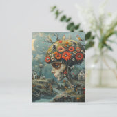 De menselijke boom briefkaart (Staand voorkant)