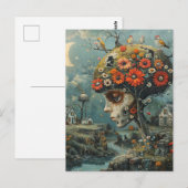 De menselijke boom briefkaart (Voorkant / Achterkant)