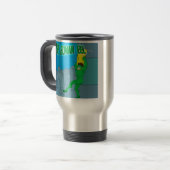 De menselijke Eel Travel Mug Reisbeker (Voorkant links)