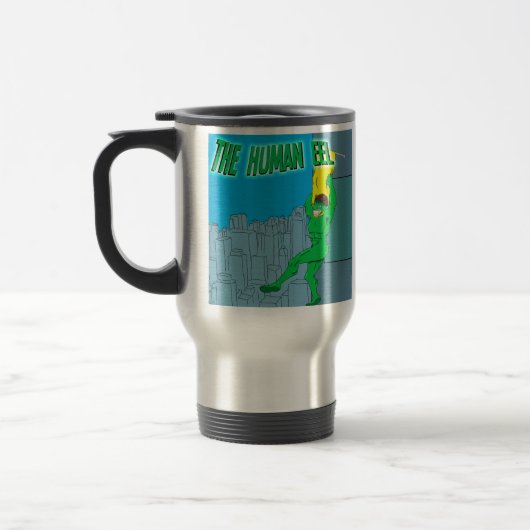 De menselijke Eel Travel Mug Reisbeker (Links)