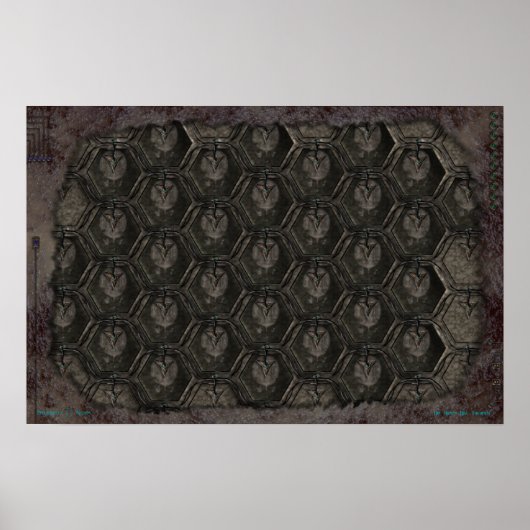 De menselijke hiv-theorie poster (Voorkant)