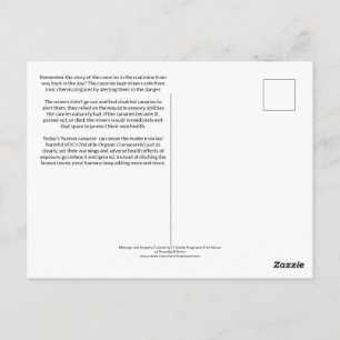 De Menselijke Kanaries Weten Het Al Briefkaart