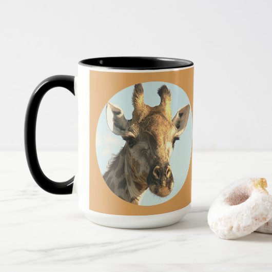 DE MENSELIJKE MOK VAN DE GIRAFFE, "ZIJN DE LASHES  (Met donut)