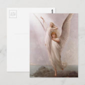 De menselijke ziel (engel / engelen) briefkaart (Voorkant / Achterkant)