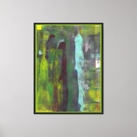 De Mensen Binnenin Canvas Afdruk (Voorkant)