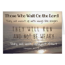 De mensen die op de Heer wachten, zullen rennen en