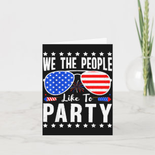 De mensen houden van patriottische Amerikaanse vla Kaart