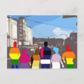 De mensen met de GLBT-Pride in Castro #2 Briefkaart (Voorkant)