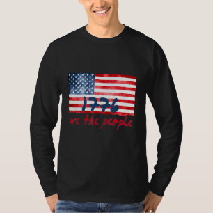 De mensen sinds 1776 vieren 4 juli Vintag T-shirt