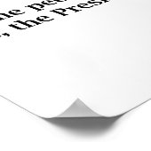 De mensen steunen Kamala Harris voor President 202 Poster (Hoek)