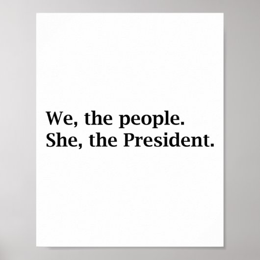De mensen steunen Kamala Harris voor President 202 Poster (Voorkant)