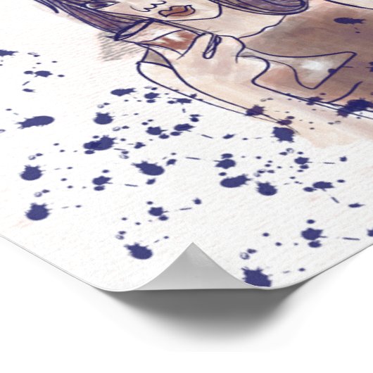 De mensen uitroepen poster (Hoek)