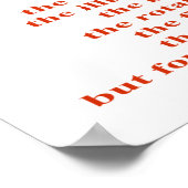 De mensen van het huis poster (Hoek)