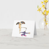 De Mensen van Picasso nemen nota van Kaart (Gele Bloem)