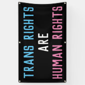 De mensenrechten spandoek (Verticaal)