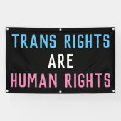 De mensenrechten spandoek (Horizontaal)