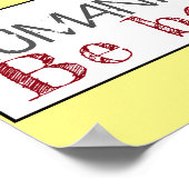 De mensheid is beide citaat poster (Hoek)