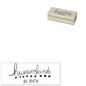 De mensheid is de mens rubberstempel (Gestempeld)