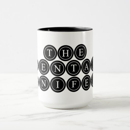 De Mental Manifest Coffee-Mok Mok (Midden)