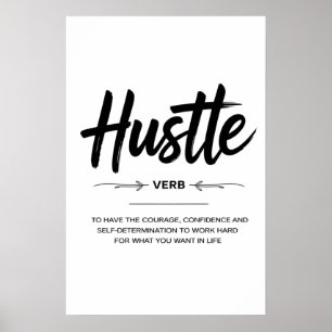 De Mentaliteit van Hard Werken Poster