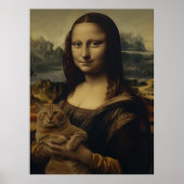 De Meow Lisa Poster (Voorkant)