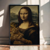 De Meow Lisa Poster
