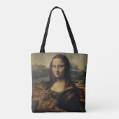 De Meow Lisa Tote Bag (Achterkant)