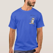 De Meow-stro: Smooth Jazz Saxofoon T-shirt (Voorkant)