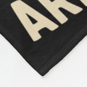 De Meowtains roepen, grappig skien _1 Fleece Deken (Hoek)