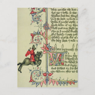 De Merchant, facsimile detail van Briefkaart