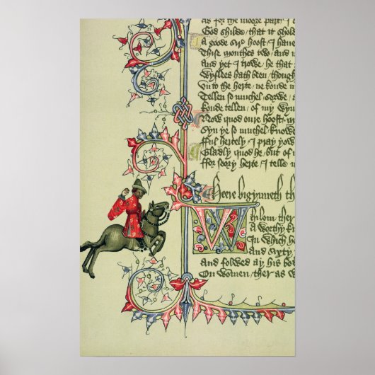 De Merchant, facsimile detail van Poster (Voorkant)
