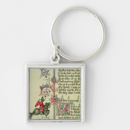 De Merchant, facsimile detail van Sleutelhanger (Voorkant)